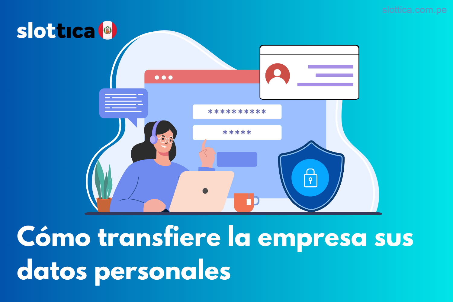 Cómo Slottica Perú comparte sus datos personales