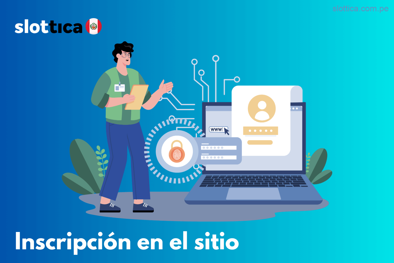 Proceso de registro en el portal de Slottica Casino