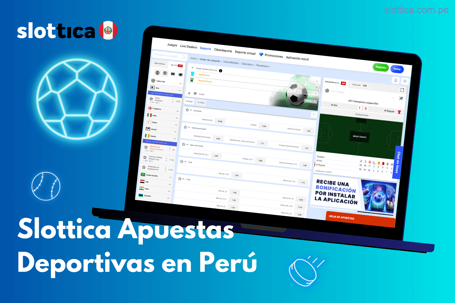 Slottica Apuestas Deportivas en Perú: Tu guía completa para comenzar